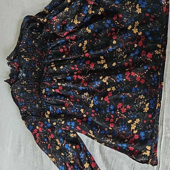 NWOT Size Large Laundry By Shelli Segal Long Sleeve Blouse - Picture 7 of 11